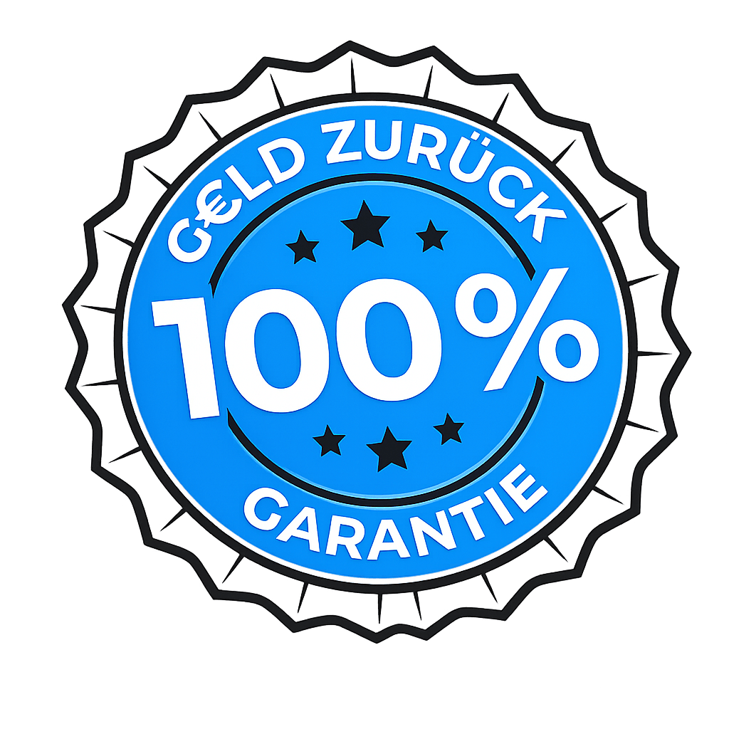 100% Geld-zurück-Garantie